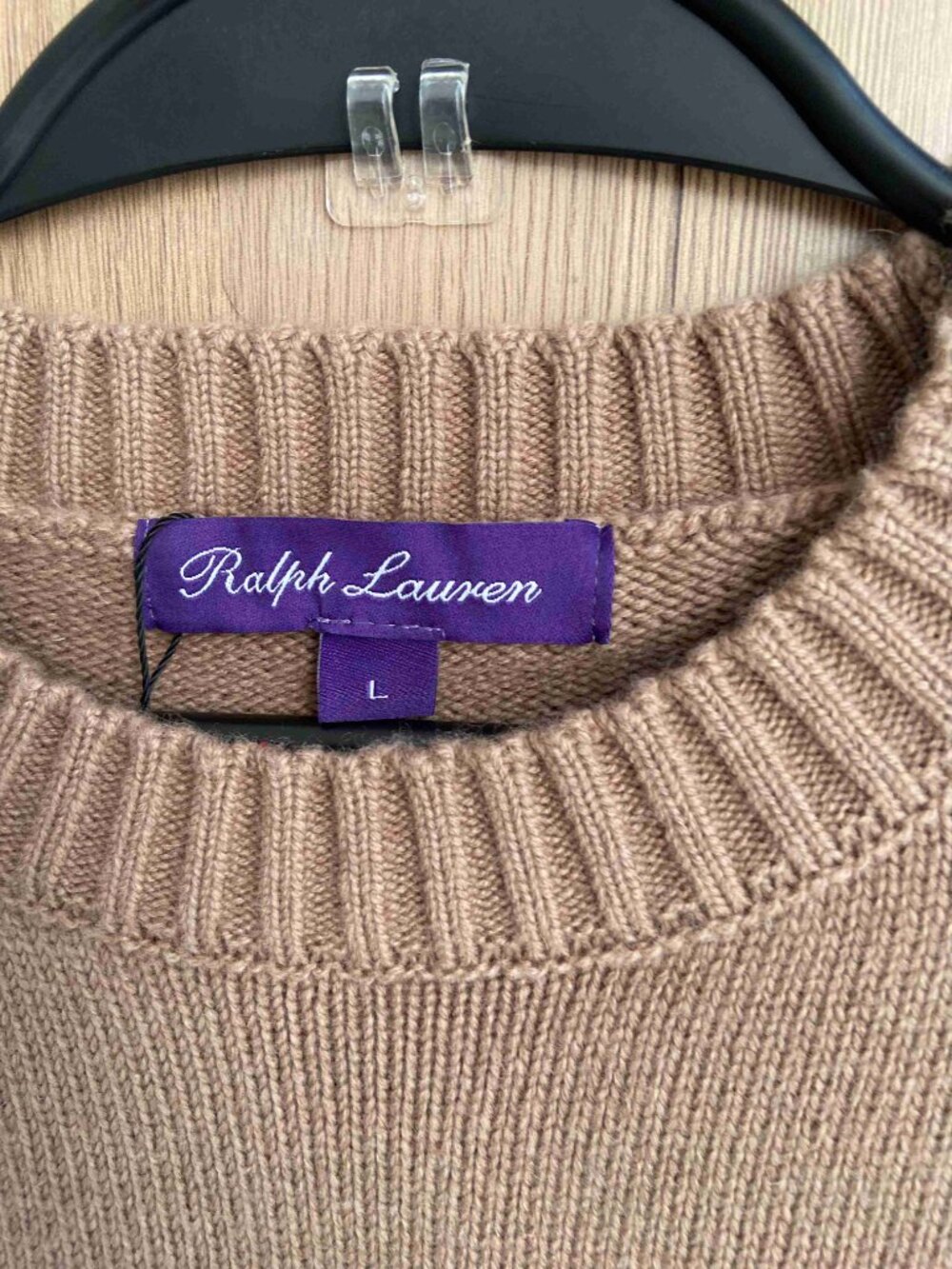 Women Polo Ralph Lauren Purple Label Bear Graphic Sweater - Picture 2 of 6